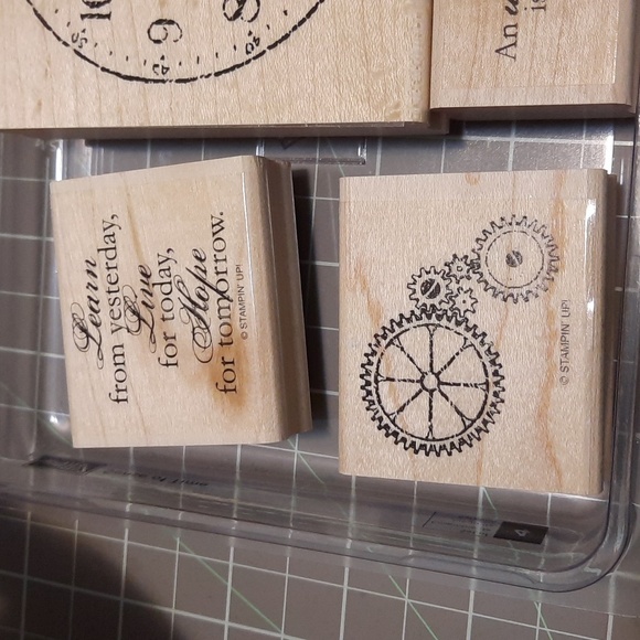 Sense of Time rubber stamp set - Picture 3 of 4